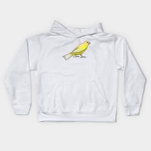 Bird - Canary - Lutino Kids Hoodie